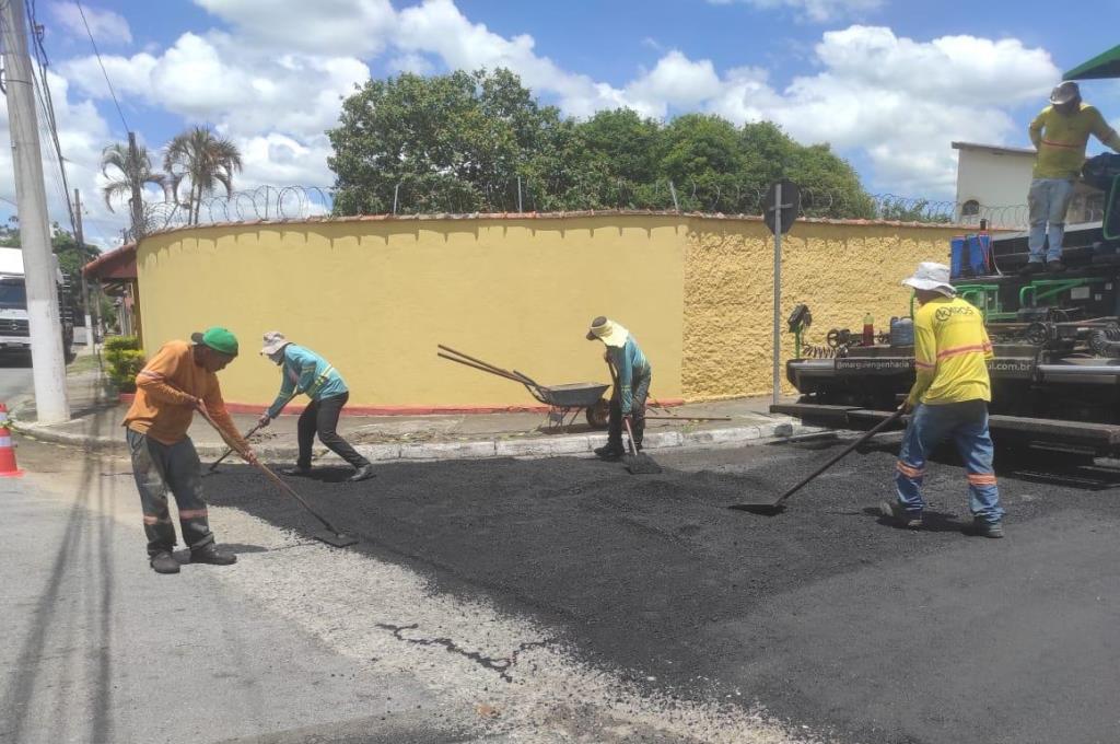 Vila Rica ganha recapeamento cerca de 40 mil m² de pavimento
