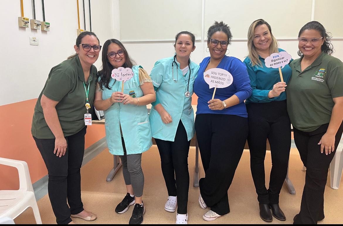 Profissionais da Atenção Básica participam de capacitação sobre higienização e prevenção de infecções