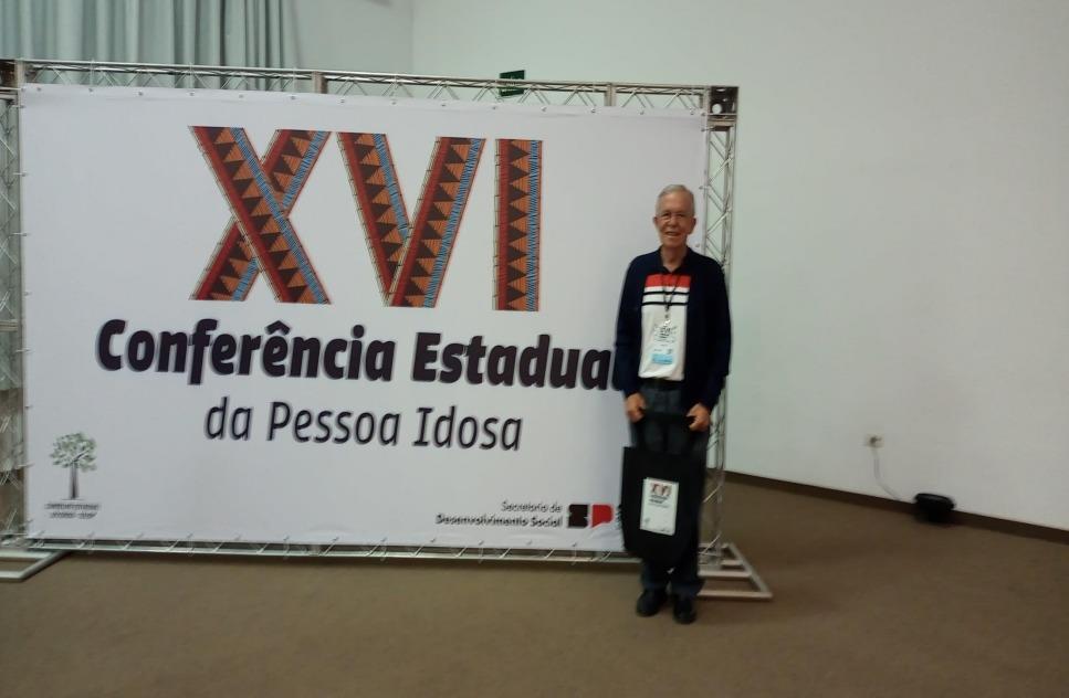 Pindamonhangabense é eleito delegado para IV Conferência Nacional dos Direitos da Pessoa Idosa