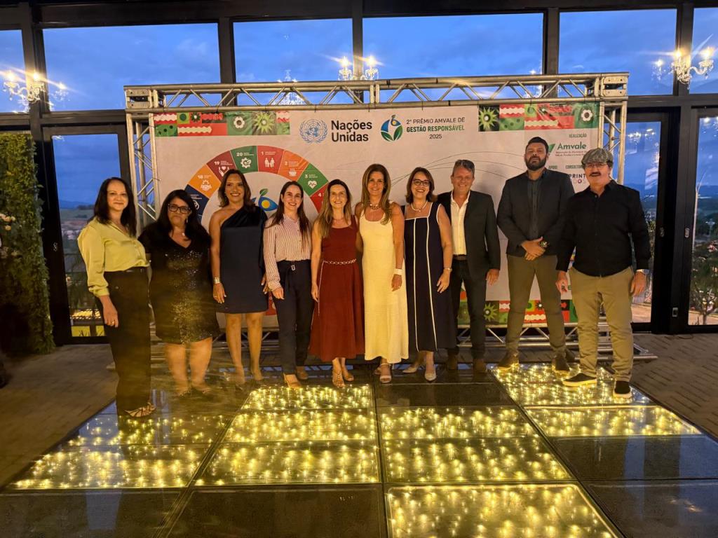 Pindamonhangaba é premiada no 2º Prêmio AMVALE de Gestão Responsável