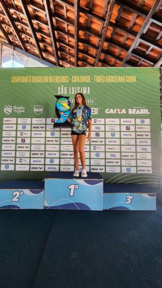 Atleta de Pinda conquista três medalhas de ouro no Campeonato Brasileiro e Copa Brasil de Águas Abertas