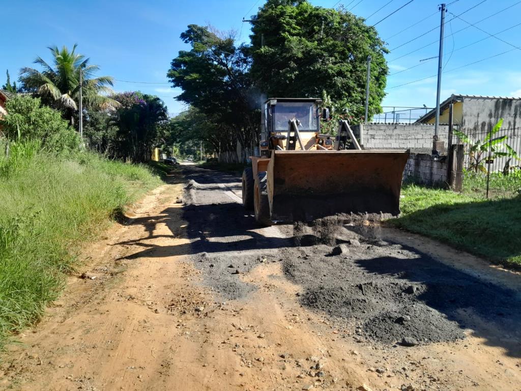 Ações de melhorias prosseguem nas Ruas do Goiabal