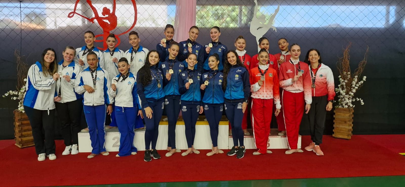 Ginástica Rítmica de Pinda destaca na 2ª fase da Copa São Paulo