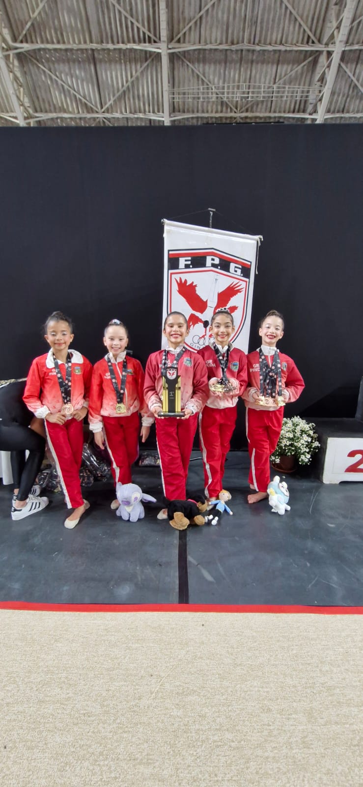 Ginastas de Pinda brilham na Copa SP de Ginástica Rítmica