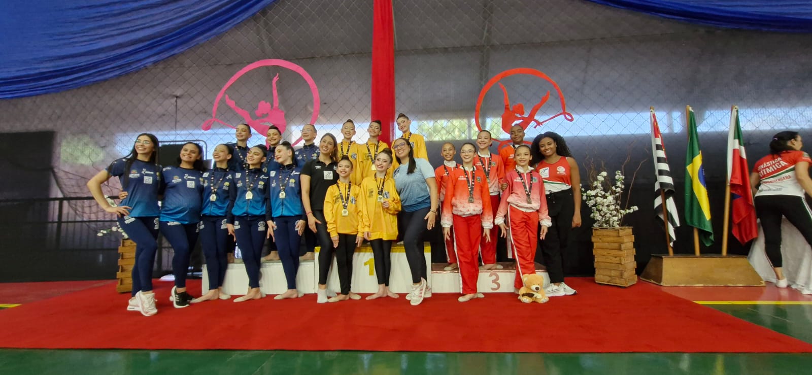 Ginástica Rítmica de Pinda conquista pódios na 2ª fase do Copa São Paulo