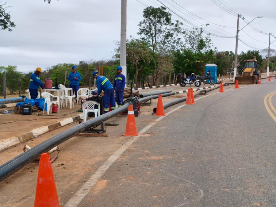 Sabesp inicia expansão de rede para atender desenvolvimento da cidade e chegada de empresas