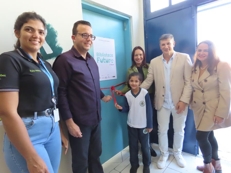 Bibliotecas Futuro são entregues em escolas do Goiabal e Lessa