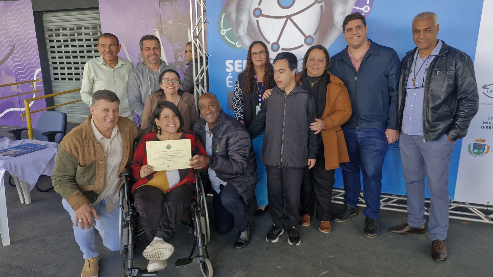 Pinda lança Censo PCD em cerimônia no Espaço Humano