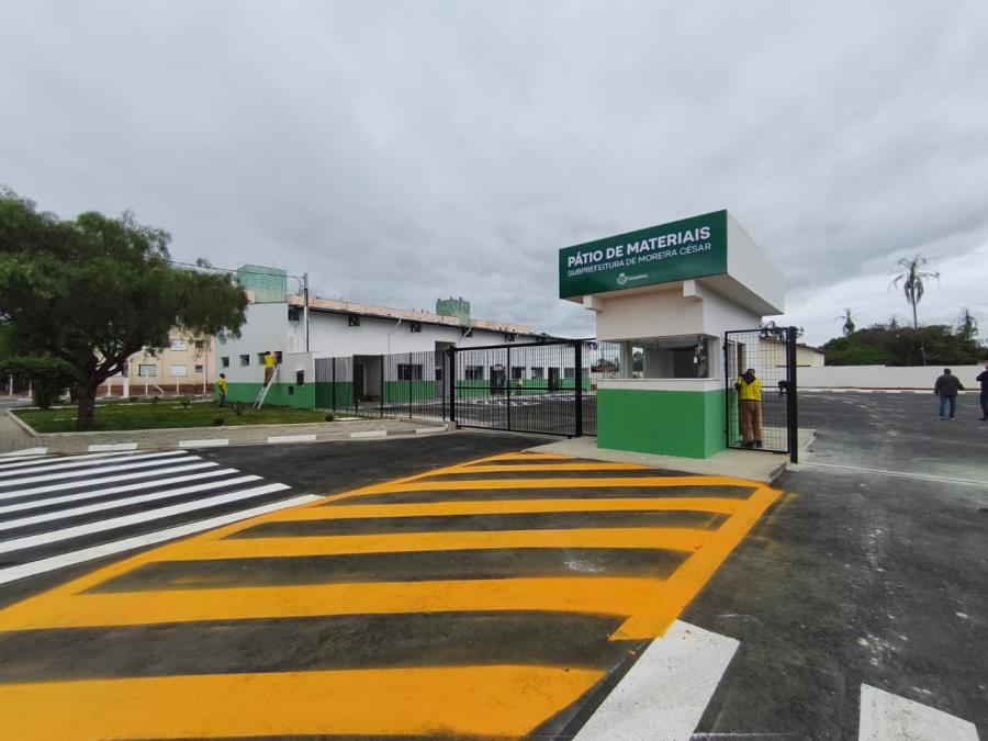 Pátio de Materiais da Subprefeitura de Moreira César será inaugurado nesta sexta-feira