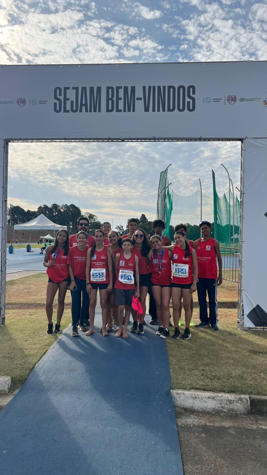 Atletismo de Pinda conquista medalhas no Campeonato Paulista Sub-16