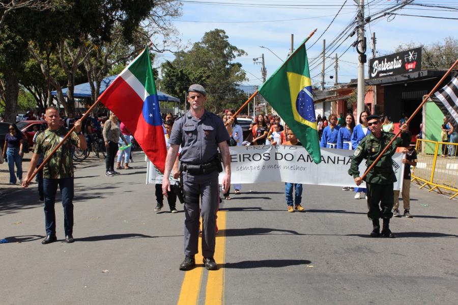 Pinda realiza desfile comemorativo à Independência do Brasil em Moreira César