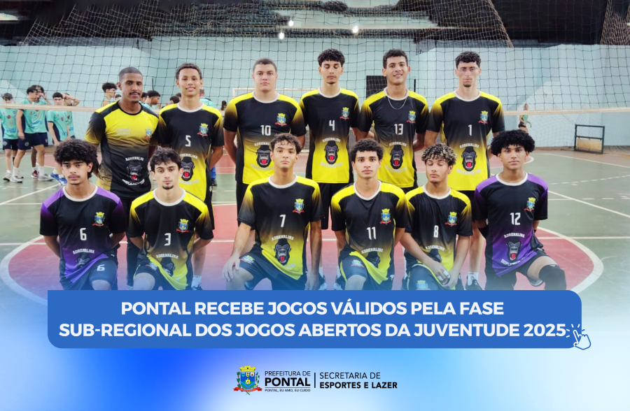 🏐 JOGOS ABERTOS DA JUVENTUDE 2025 🏐