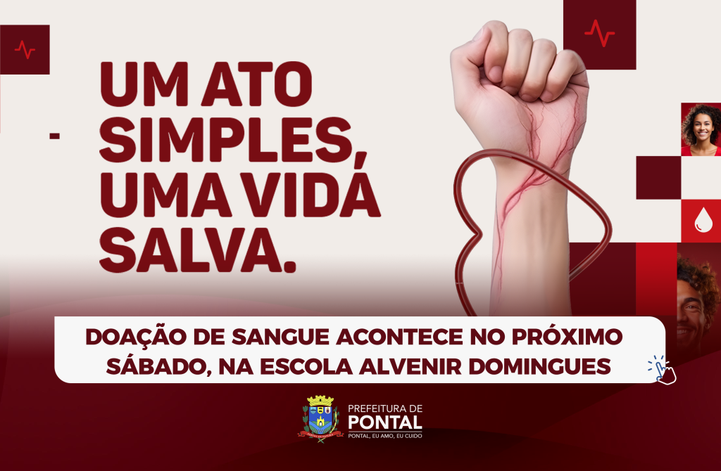 MUTIRÃO PELA VIDA - DOAÇÃO DE SANGUE 🩸
