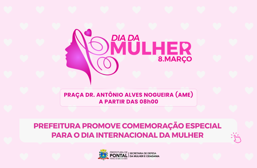 ✨ COMEMORAÇÃO AO DIA DAS MULHERES! ✨