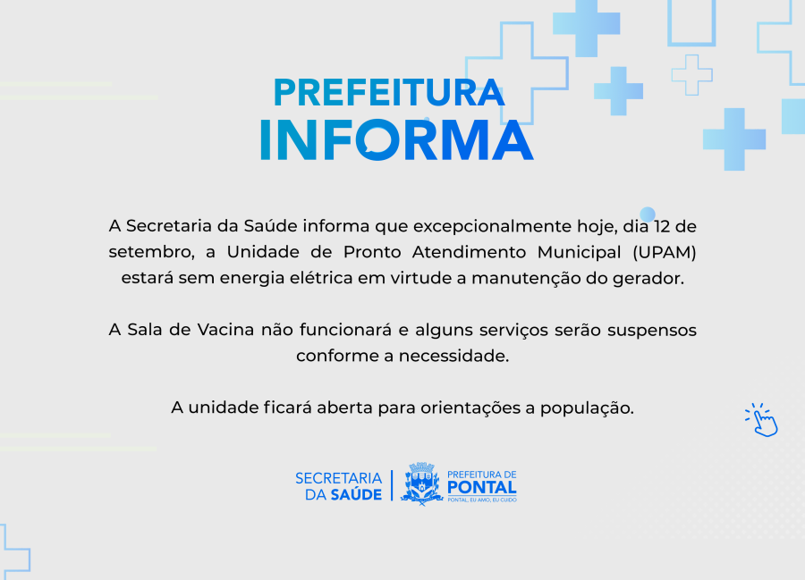 PREFEITURA INFORMA ⚠️