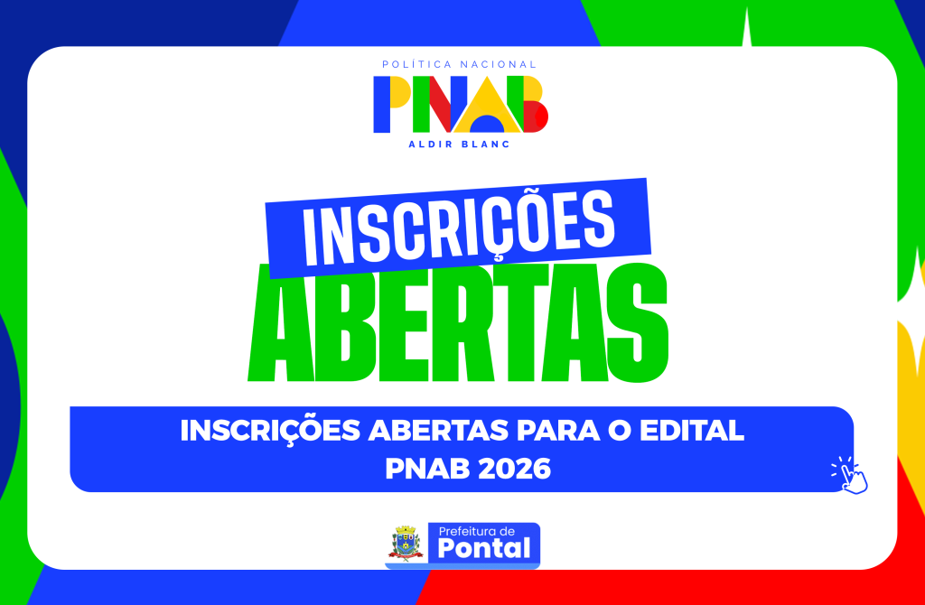 As inscrições para o Edital PNAB – Política Nacional Aldir Blanc já estão abertas!