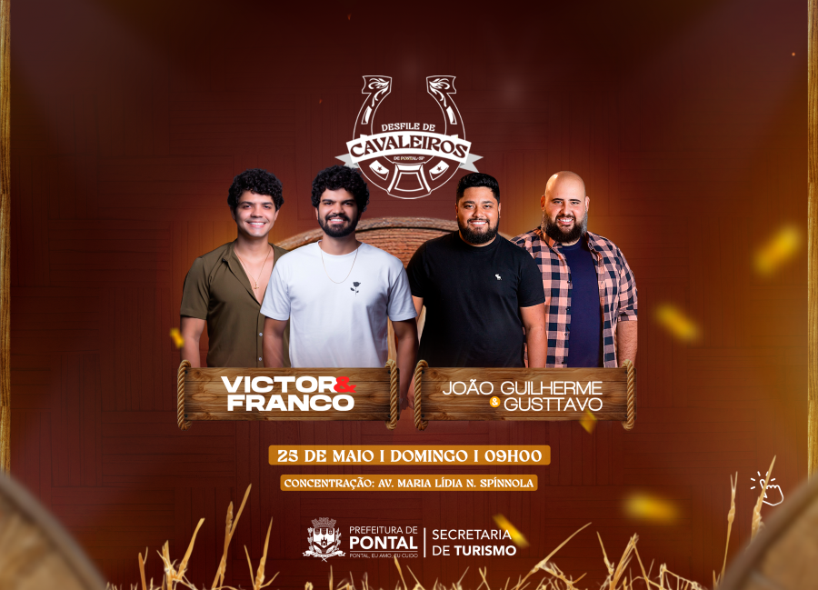 🐎 Vem aí o tradicional Desfile de Cavaleiros de Pontal! 🐎