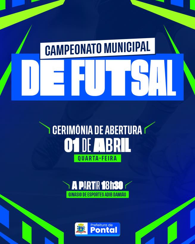 ABERTURA CAMPEONATO DE FUTSAL