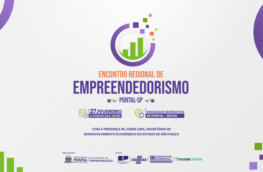 🚀 PONTAL SERÁ PALCO DO EMPREENDEDORISMO REGIONAL 💡📈