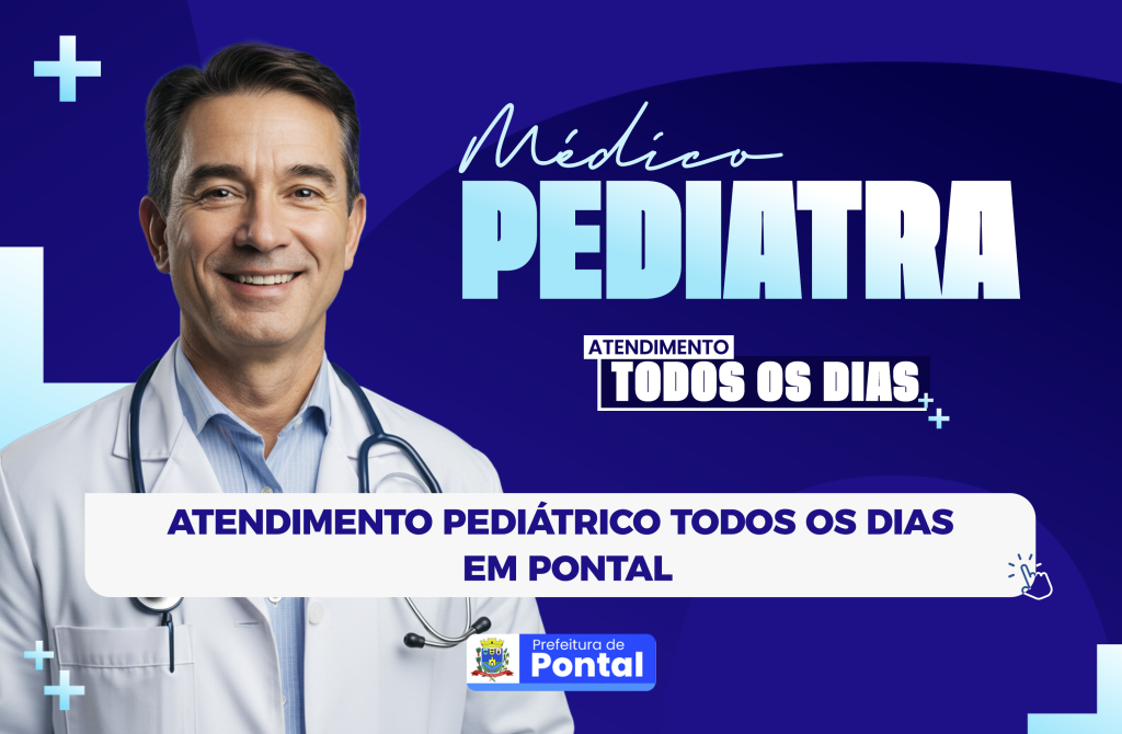 🩺👶 ATENDIMENTO PEDIÁTRICO EM PONTAL