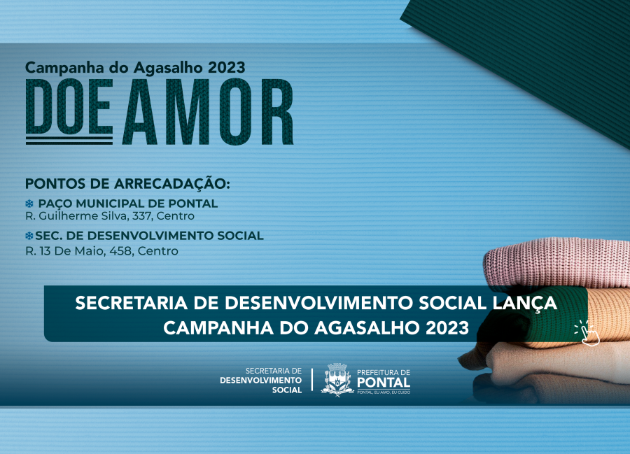 🥶 CAMPANHA DO AGASALHO 2023 🥰