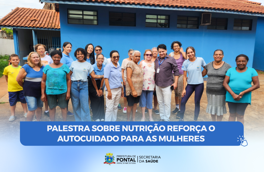 PALESTRA SOBRE NUTRIÇÃO