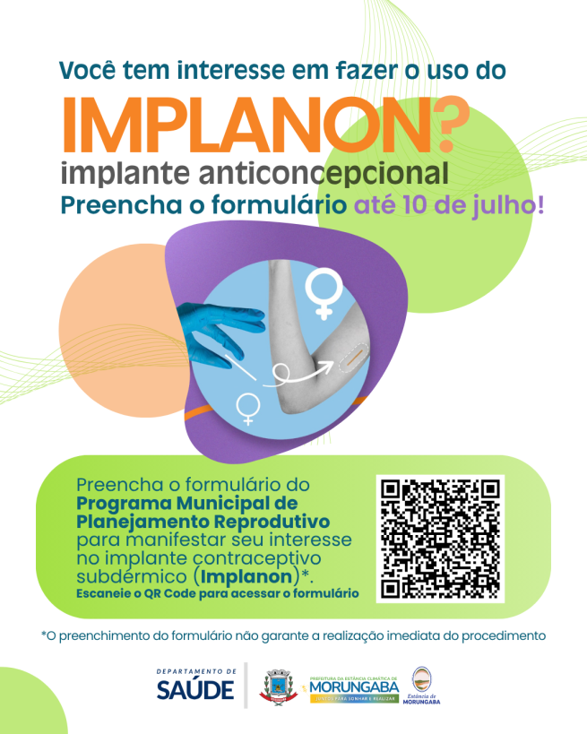 IMPLANTE ANTICONCEPCIONAL: CUIDAR DO SEU FUTURO É UMA ESCOLHA SÓ SUA!