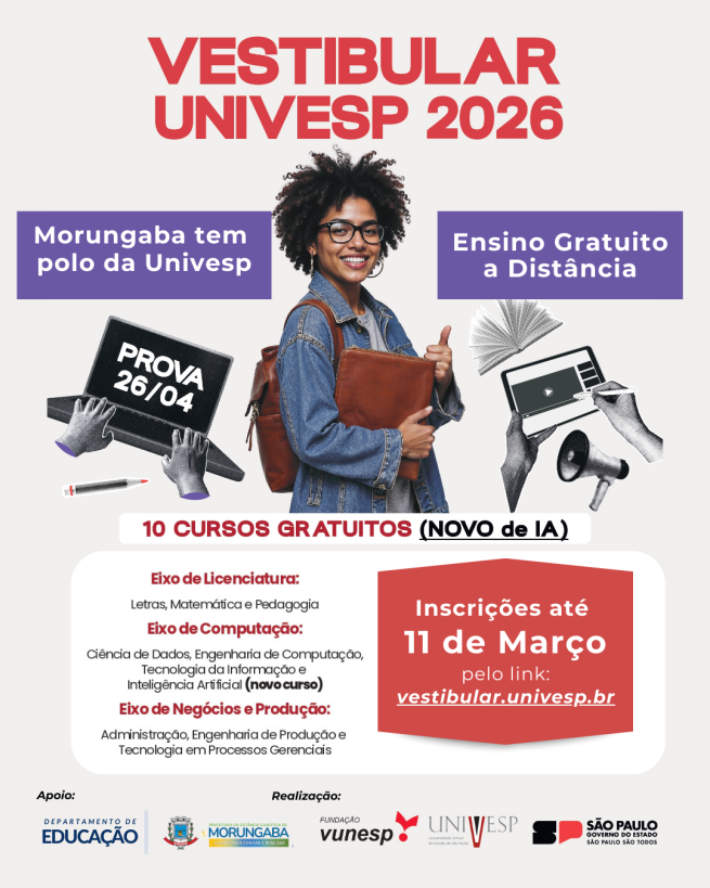VESTIBULAR UNIVESP 2026