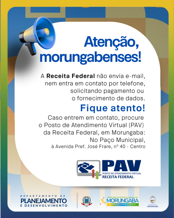 Atenção, morungabenses!!