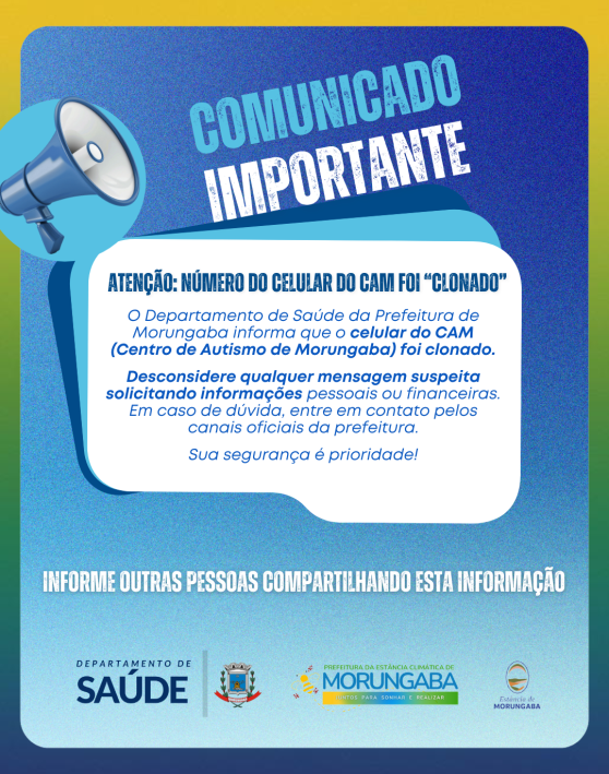 COMUNICADO IMPORTANTE