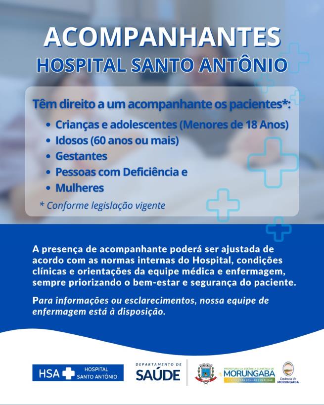 ACOMPANHANTES DE PACIENTES NO HOSPITAL SANTO ANTONIO