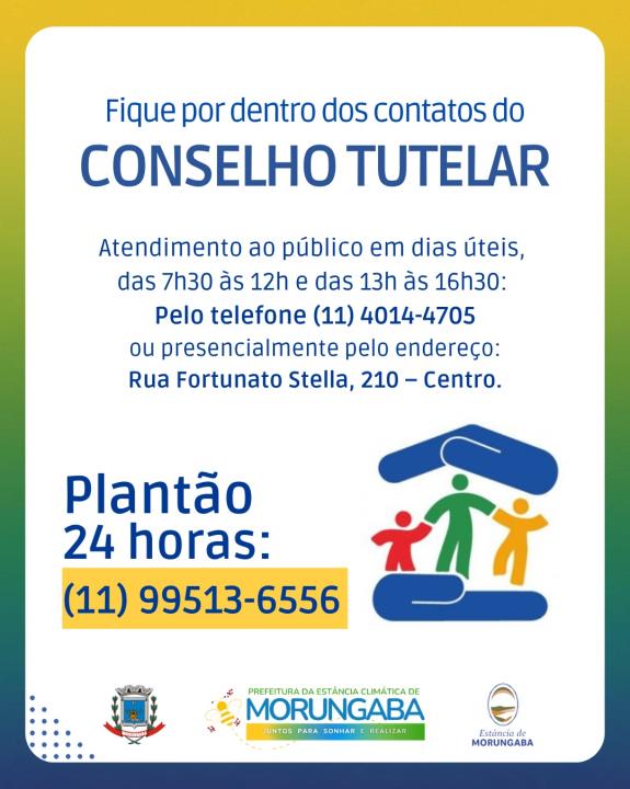 Fique por dentro dos contatos do Conselho Tutelar