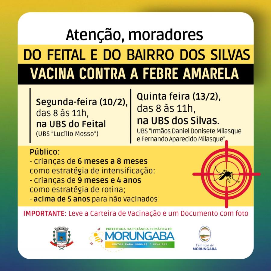 ATENÇÃO, MORADORES DO FEITAL E DO BAIRRO DOS SILVAS