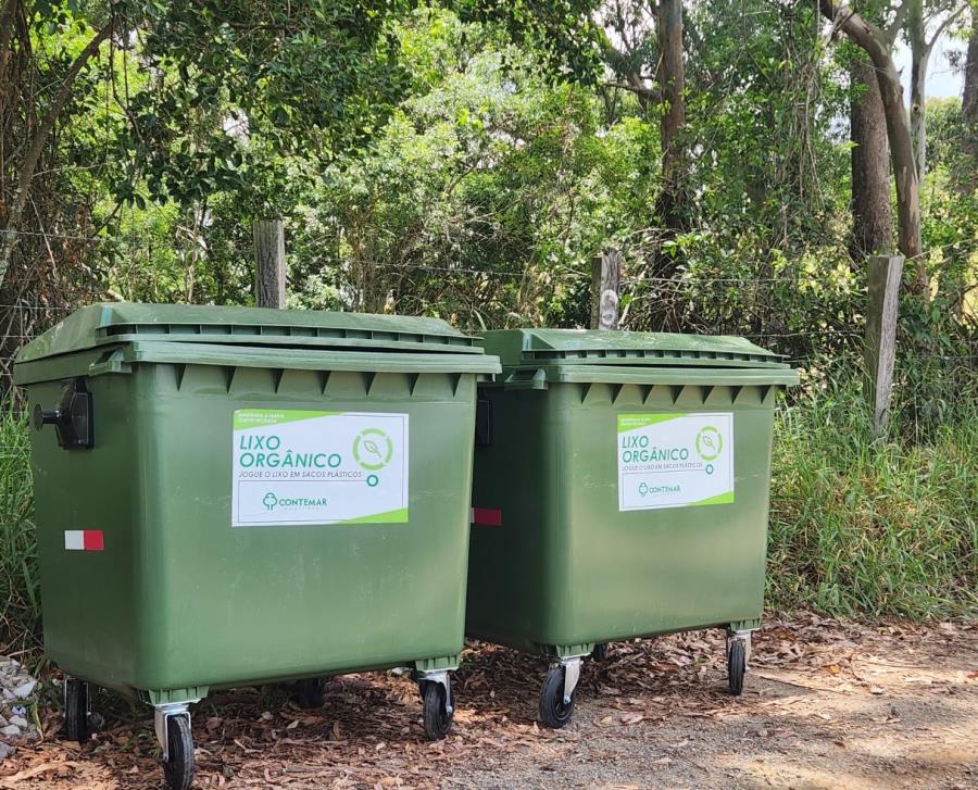 Nova empresa de coleta substitui lixeiras nos bairros de Morungaba