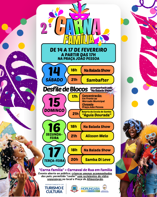 O 2º CARNA FAMÍLIA VEM AÍ!