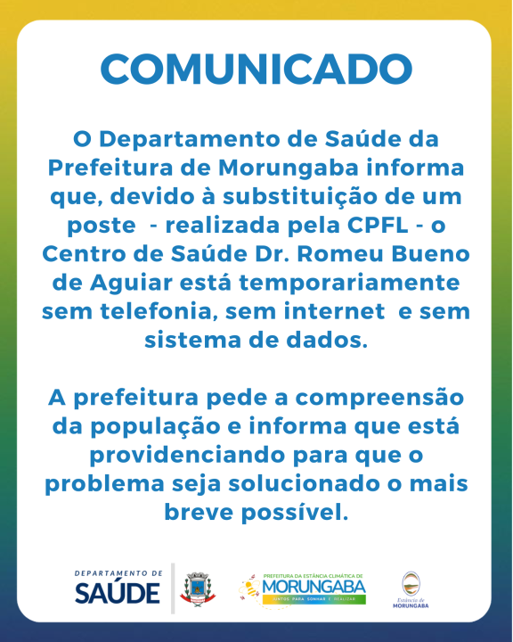 COMUNICADO
