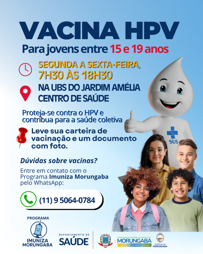 VACINAÇÃO CONTRA HPV