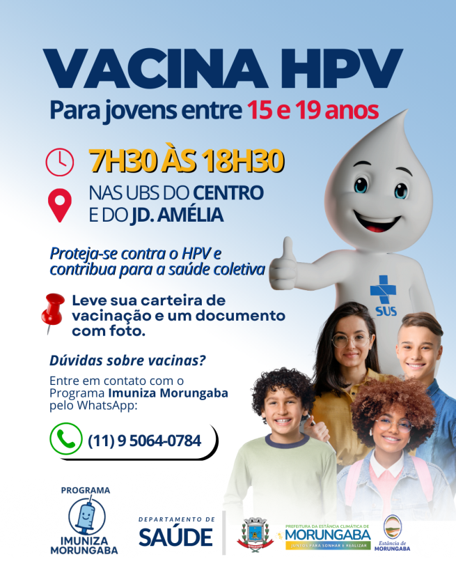 VACINAÇÃO CONTRA HPV