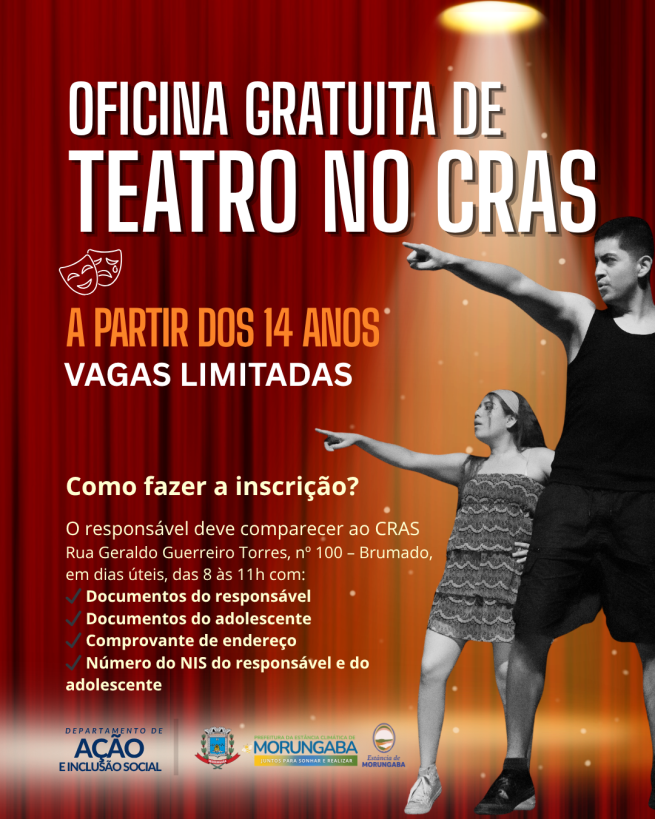 ATENÇÃO, FAMÍLIAS!