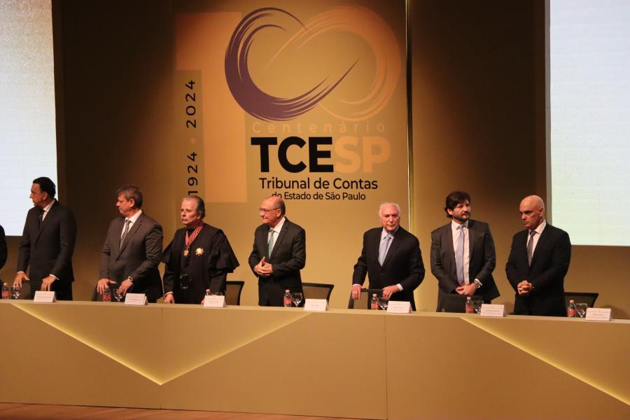 Prefeito de Morungaba prestigia solenidade pelo centenário do TCE-SP