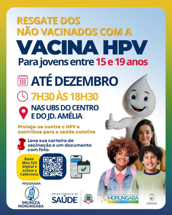 ATENÇÃO, JOVENS DE MORUNGABA!