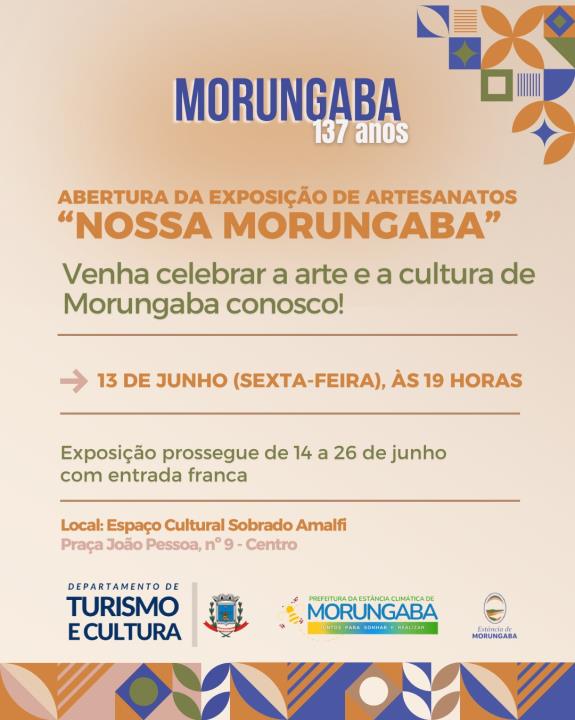 EXPOSIÇÃO DE ARTESANATOS TEM INÍCIO NESTA SEXTA-FEIRA!