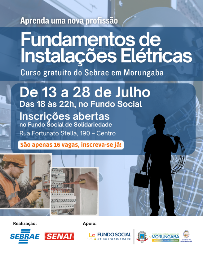CURSO GRATUITO DE FUNDAMENTOS DE INSTALAÇÕES ELÉTRICAS! APRENDA UMA NOVA PROFISSÃO!