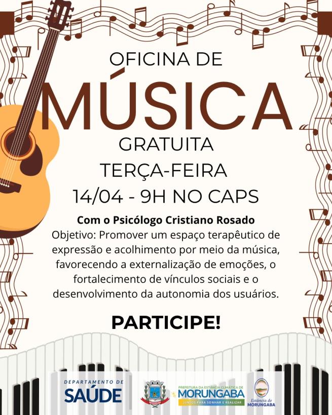 OFICINA DE MÚSICA NO CAPS