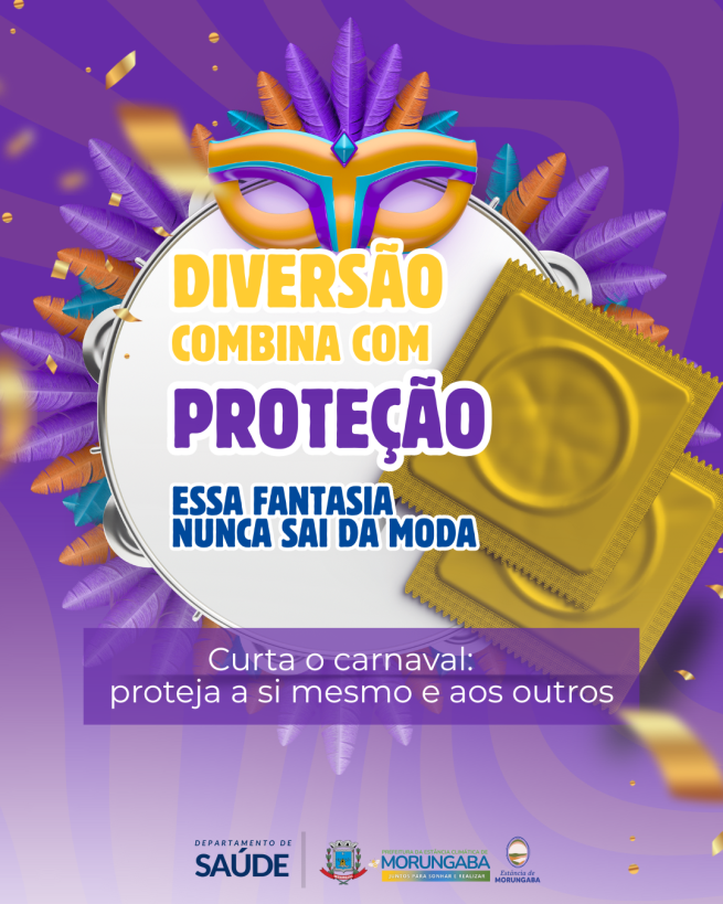 Diversão combina com proteção!