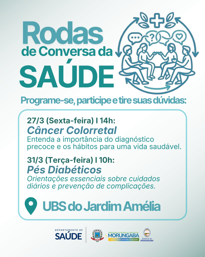 VAMOS CONVERSAR SOBRE SAÚDE?