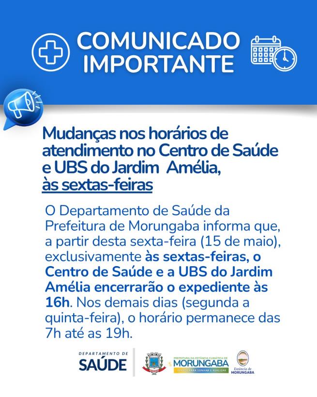 COMUNICADO IMPORTANTE:
