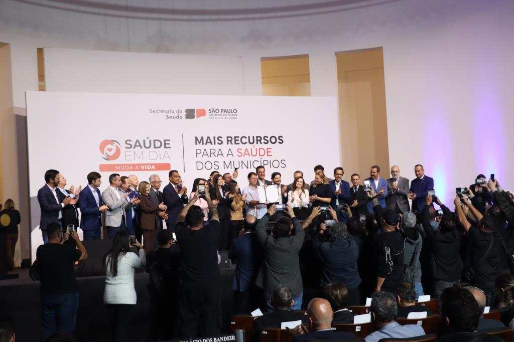 Morungaba participa de evento que anunciou mais de R$ 800 milhões para fortalecer a saúde nos municípios paulistas