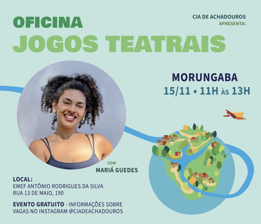 Oficina gratuita "Jogos Teatrais"