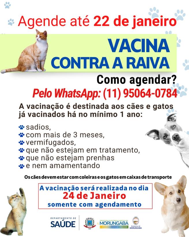 VACINA CONTRA A RAIVA